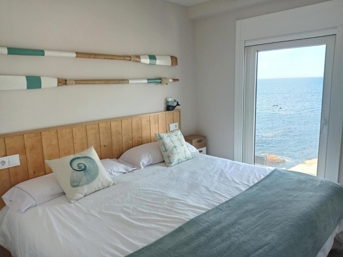 Vila Marina. Casa Marinera Con Terraza Sobre El Mar En Caion Cayón 外观 照片