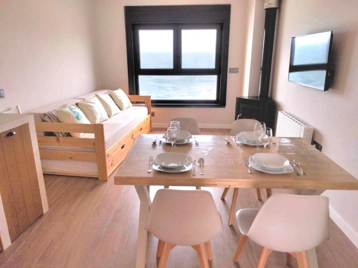 Vila Marina. Casa Marinera Con Terraza Sobre El Mar En Caion Cayón 外观 照片